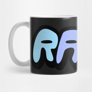 Rave Word Art Mug